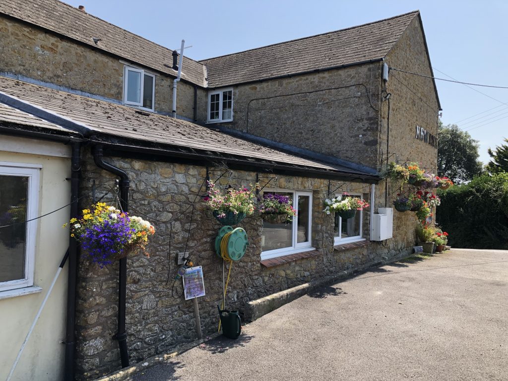 The New Inn Side Entrance Shipton Gorge Bridport